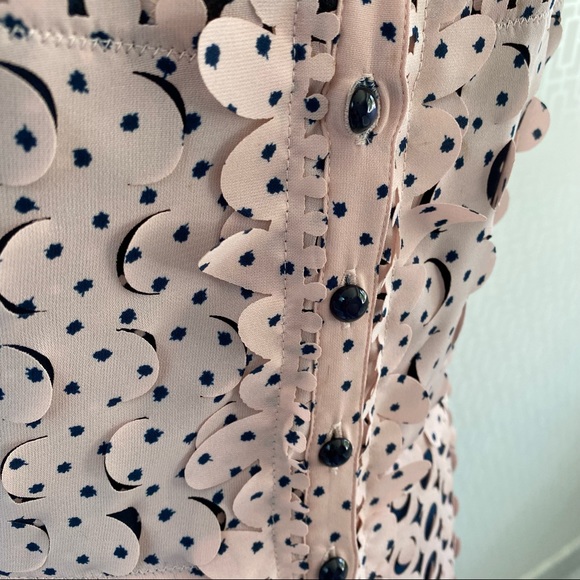 Beguile, Byron Lars Anthropologie Lasercut Dress - Picture 7 of 16